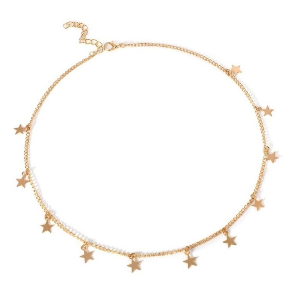 Gold Star Necklace - Picture 2 of 7